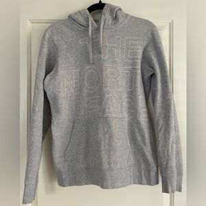 The North Face Light Gray Fleece Women’s Hoodie